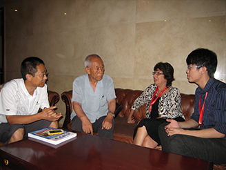 第七届中国心理学家大会与专家谈话资料